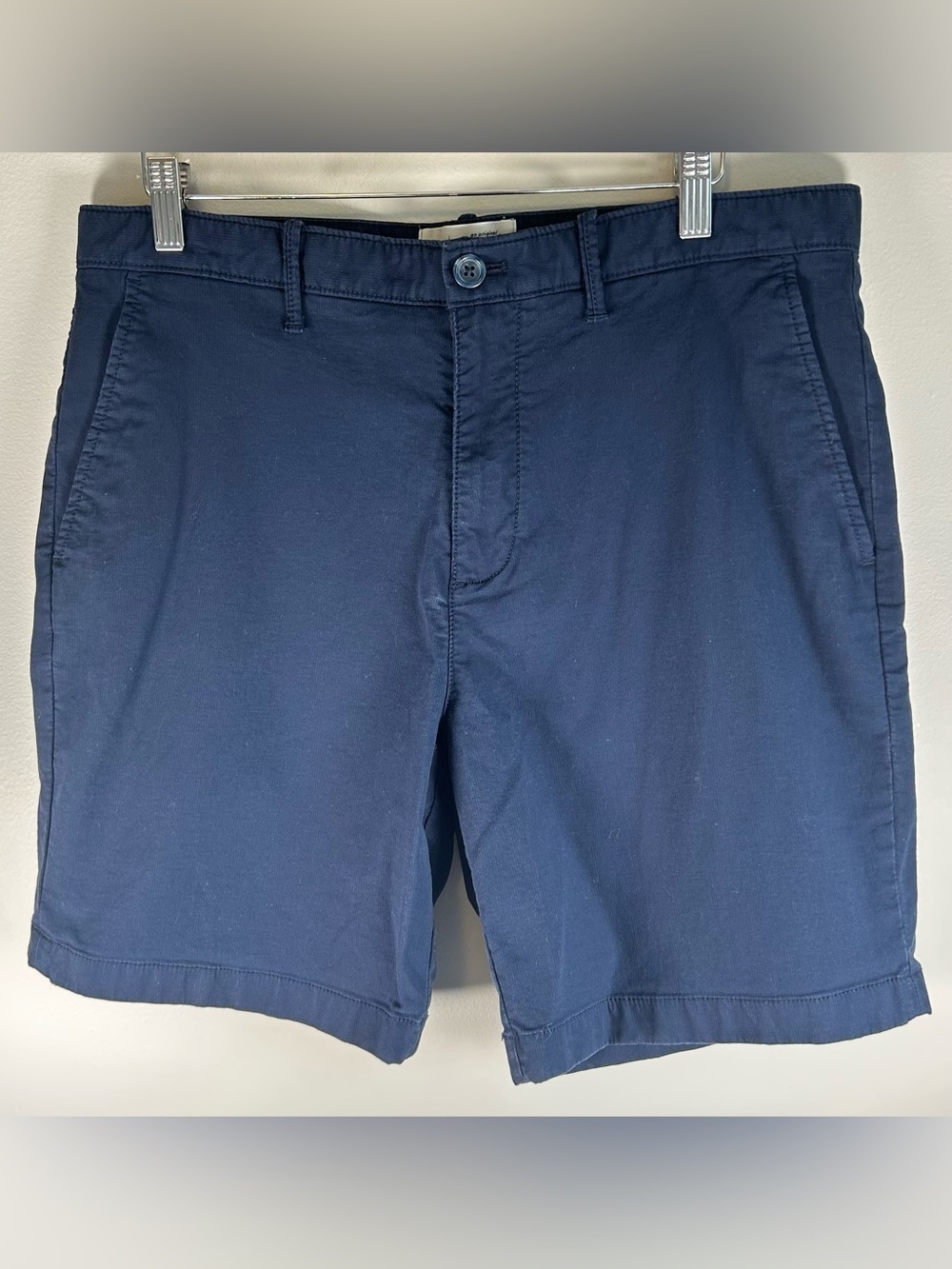Original Penguin Men’s Chino Shorts Size 34 Navy Blue Summer Casual Like New